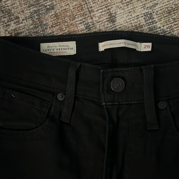 Levi’s Mile High Skinny, size 26 - Picture 3 of 5